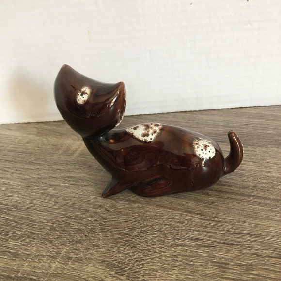 Vtg Italian Pottery Cat - Picture 5 of 9